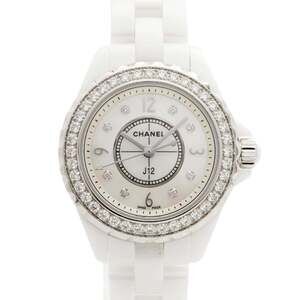Chanel J12 H2572 White Dial Women's Watch